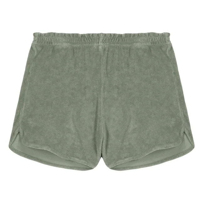 Bio-Frotteeshorts  | Khaki