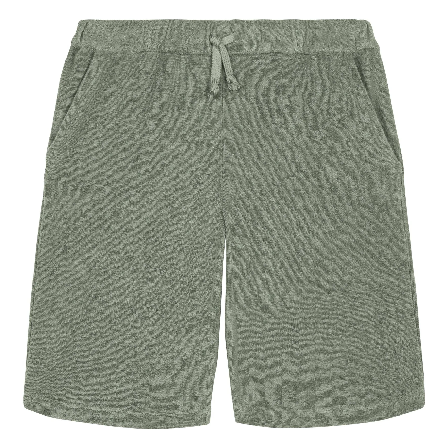 Studio Bohème Verdigris Organic Terry Bermuda Shorts