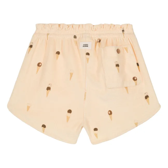 Short Glaces Eponge Bio  | Ecru