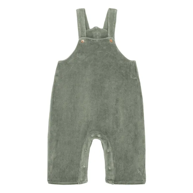 Latzhose Frottee Bio  | Khaki