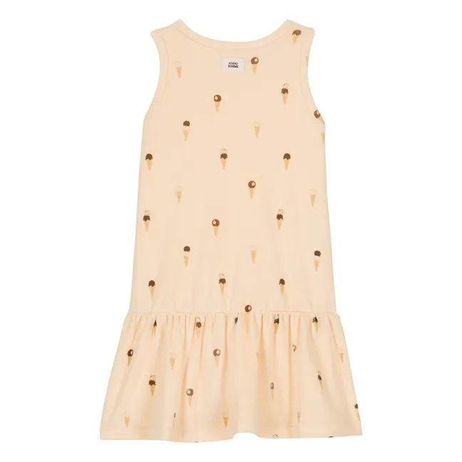 Kleid Eiscreme Schwamm Bio  | Seidenfarben
