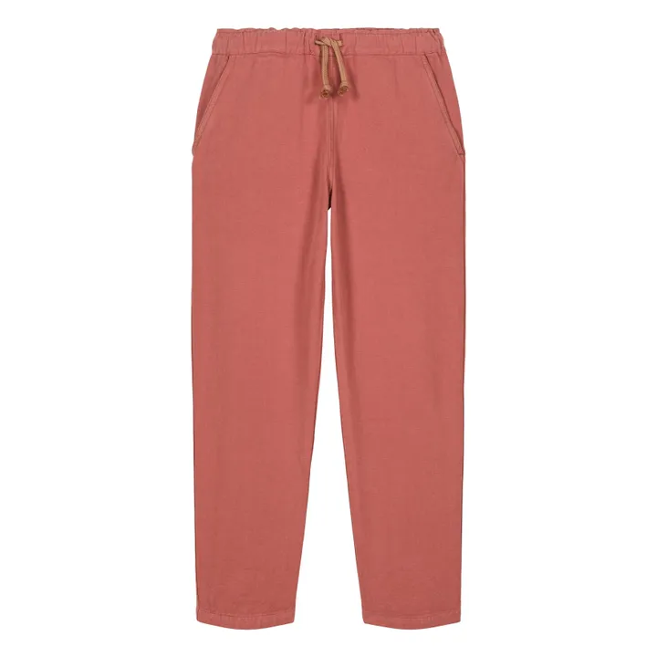 Organic cotton pants | Pink- Product image n°0