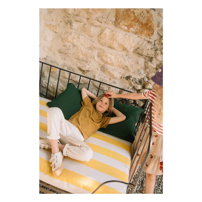 Pantaloni in cotone biologico | Ecru