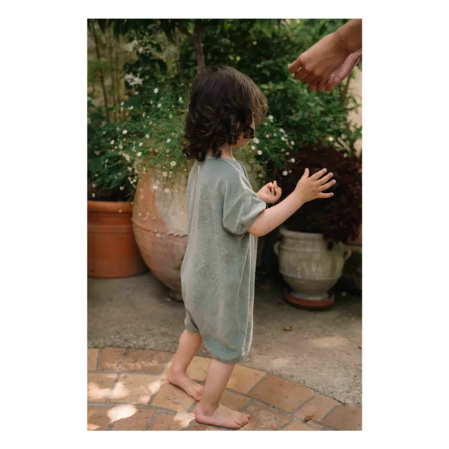 Bio-Frottee-Overall  | Khaki