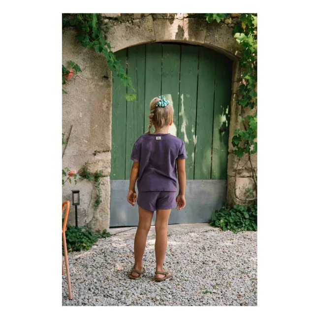 Short Eponge Bio  | Violet