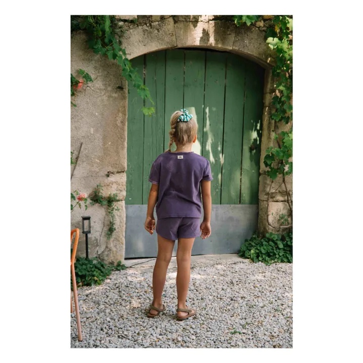 Short Eponge Bio  | Violet- Image produit n°4
