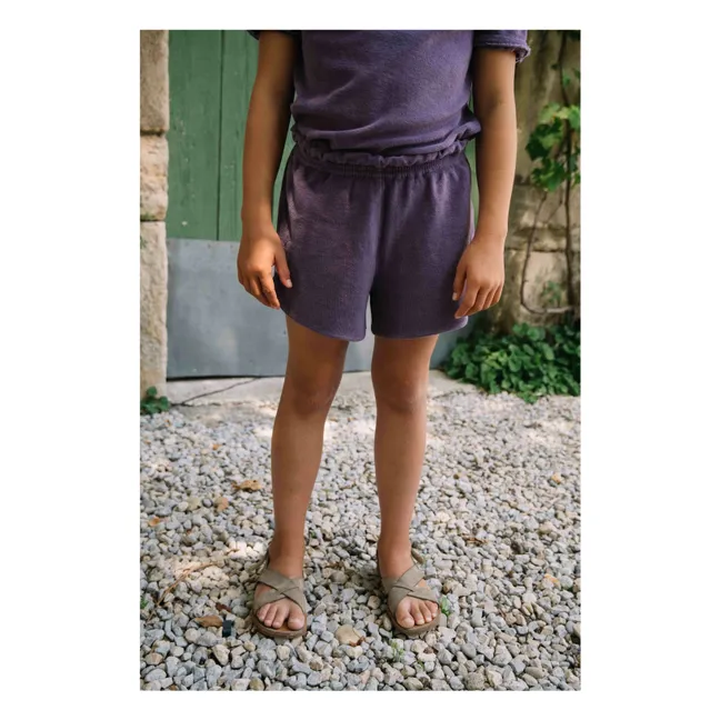 Short Eponge Bio  | Violet