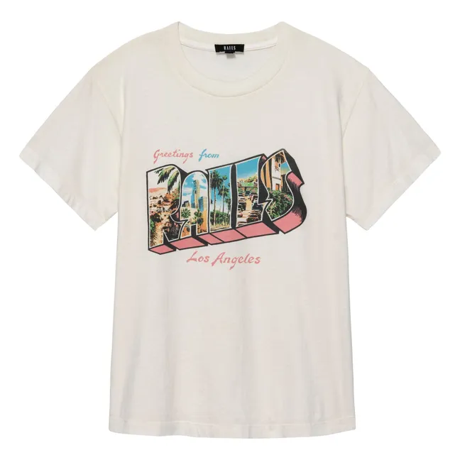 Boyfriend-T-Shirt | Weiß