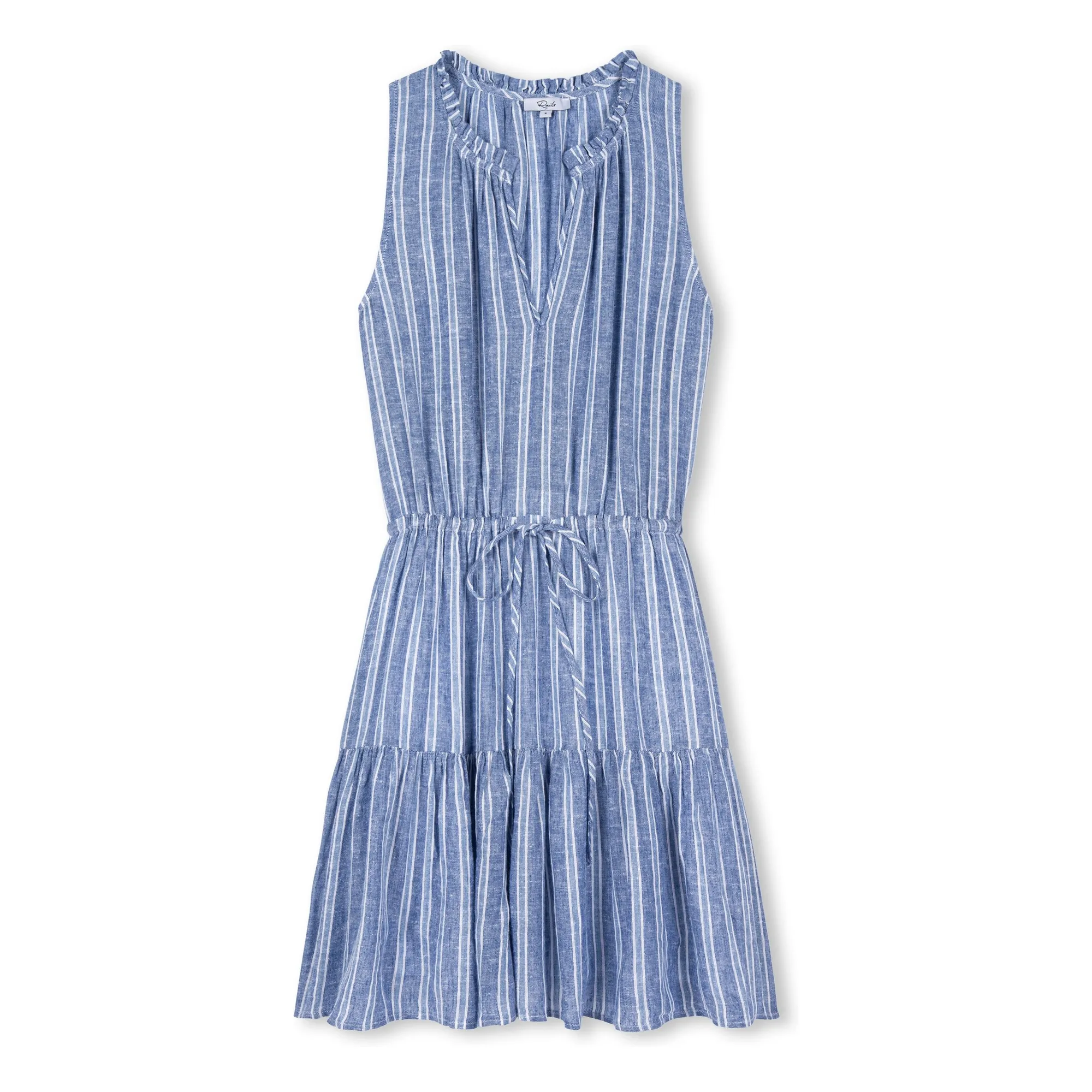 AlbanyLakeViewStripesDress|Blue