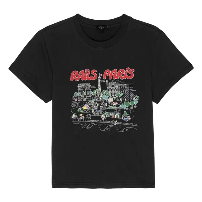 T-shirt Boyfriend | Noir