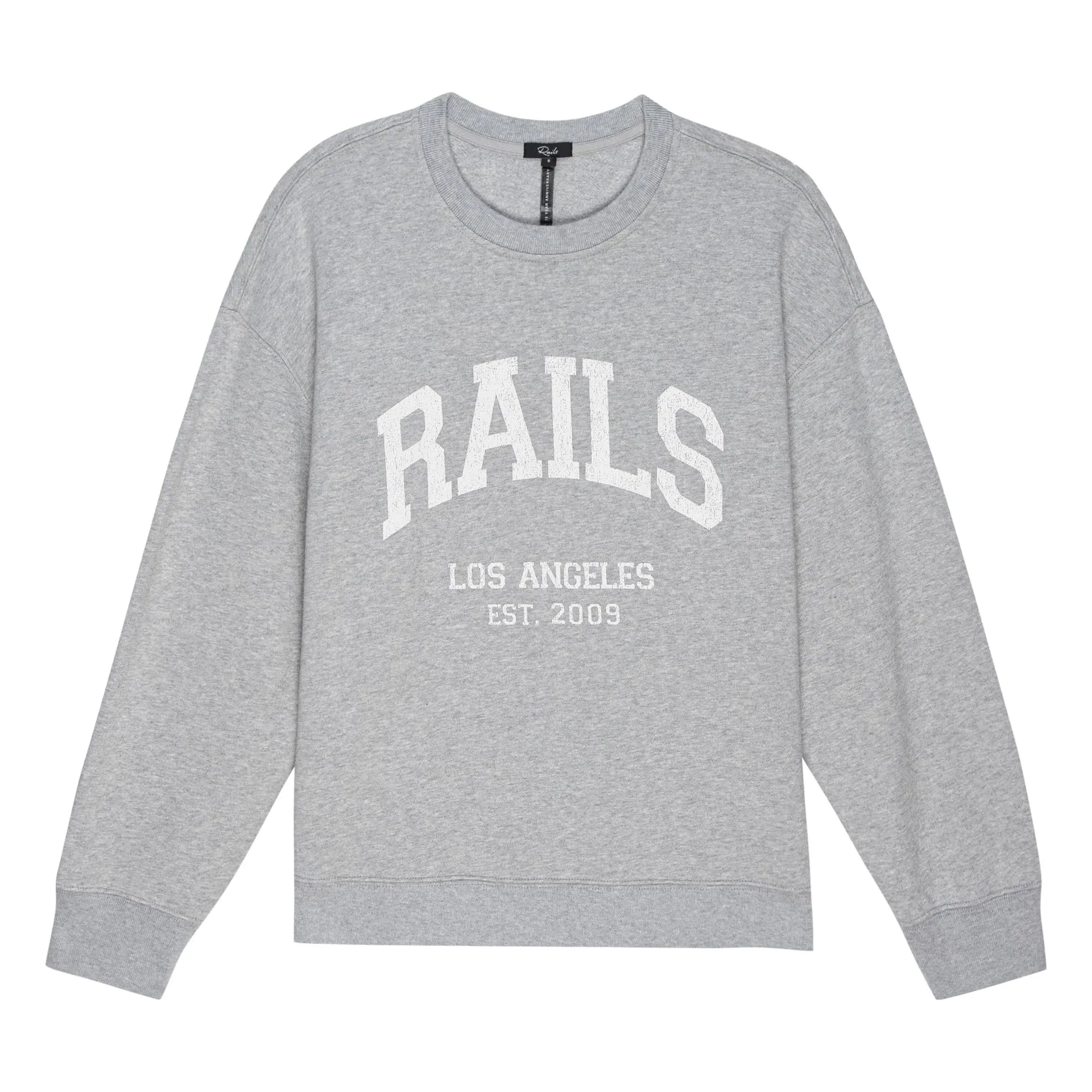 Rails Heather Grey Sweat Anniversary