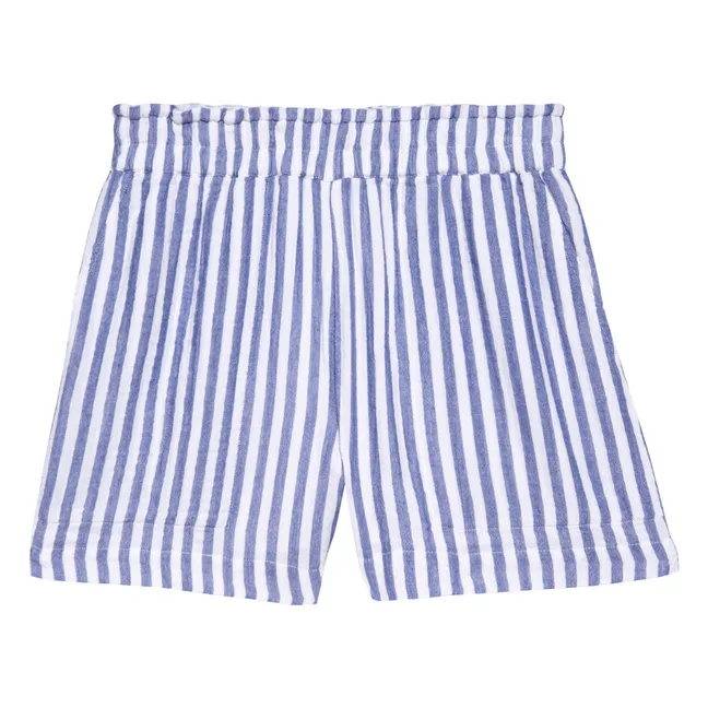 Short Leighton Admiral Rayures | Bleu