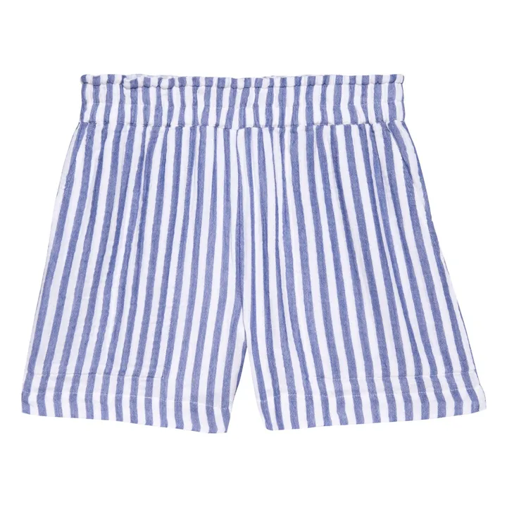 Short Leighton Admiral Rayures | Bleu- Image produit n°0