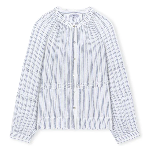 Bluse Frances Sonoma Streifen | Hellblau