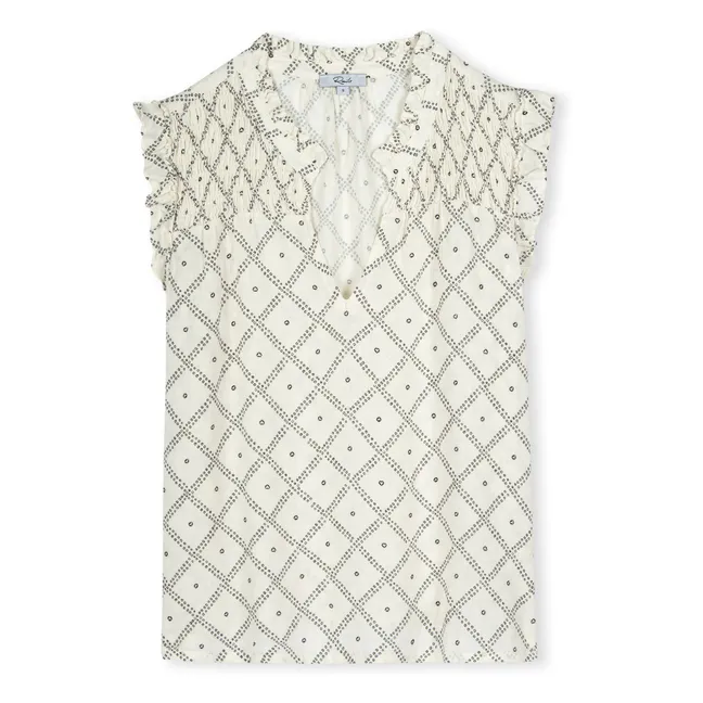 Blusa Arlene Zanzibar | Marfil