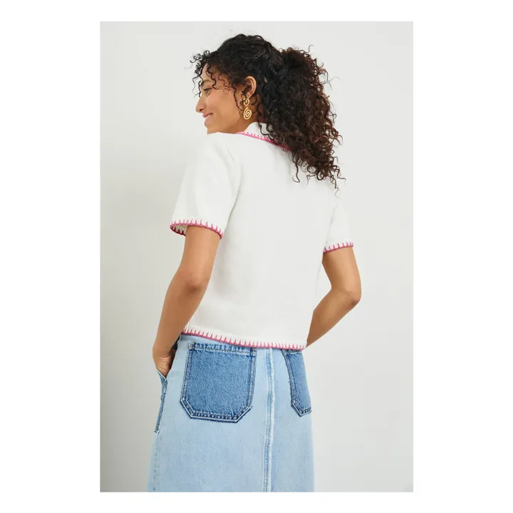 Maliah Cardigan | Ivory- Product image n°6