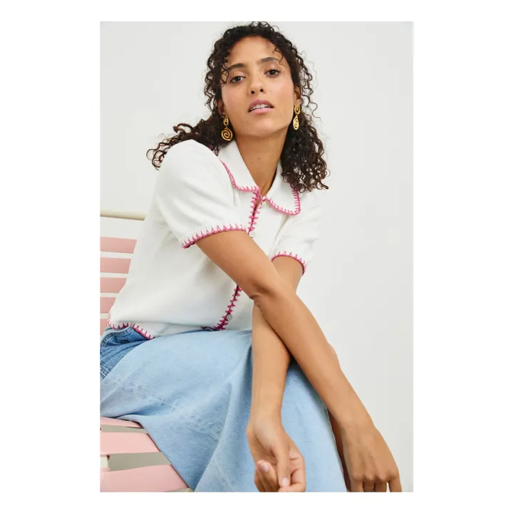 Maliah Cardigan | Ivory- Product image n°2