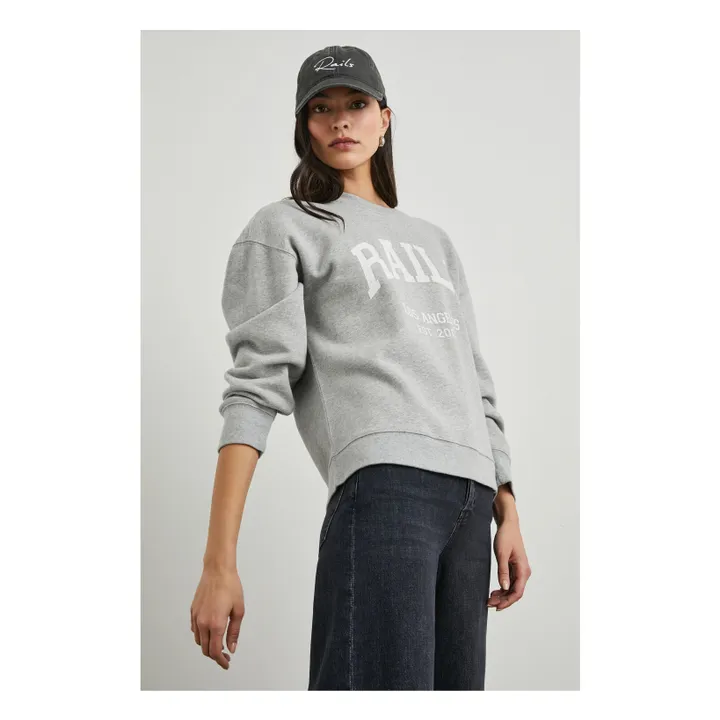 Sweat Anniversary | Gris chiné- Image produit n°7