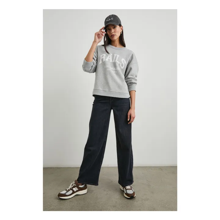 Sweat Anniversary | Gris chiné- Image produit n°5