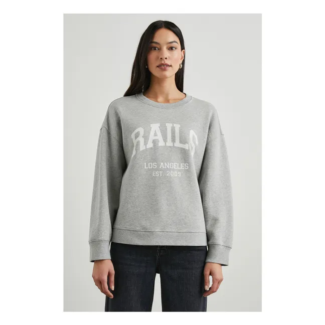 Sweatshirt Anniversary | Grau Meliert