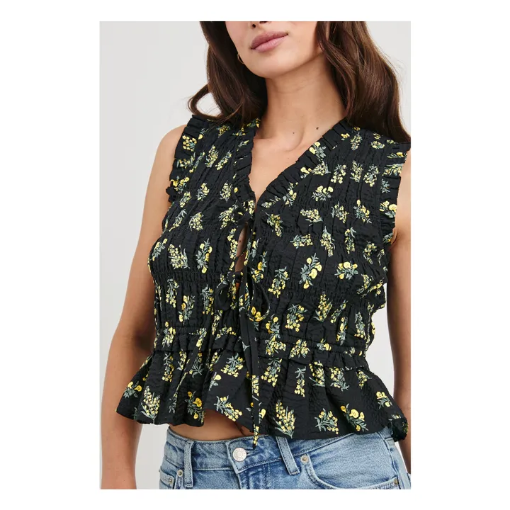 Top Martine Amaryllis | Negro- Imagen del producto n°4