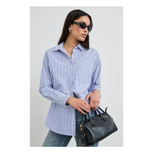 Hemd Elsa Feine Streifen | Blau