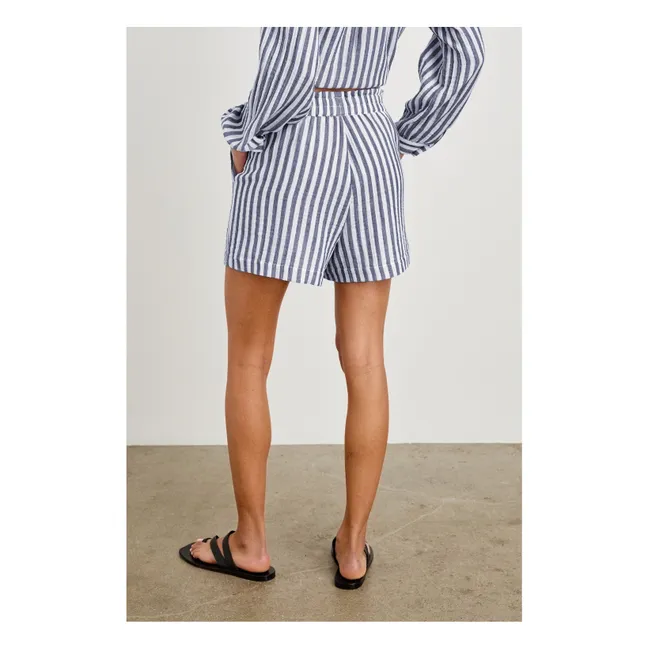 Short Leighton Admiral Rayures | Bleu