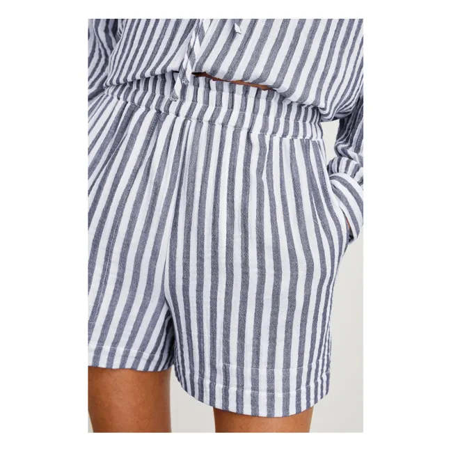 Short Leighton Admiral Rayures | Bleu