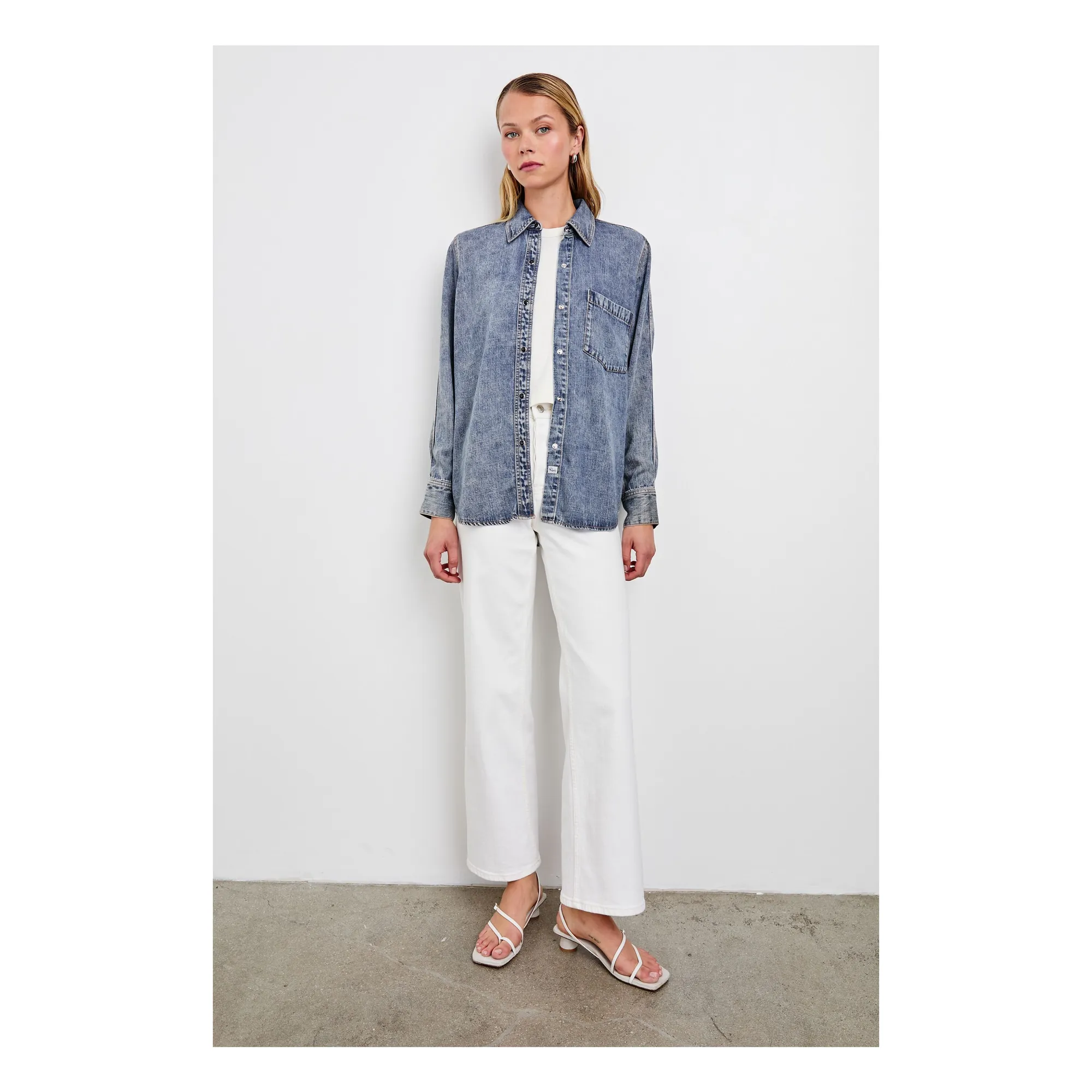 Chemise Atticus | Mid Blue- Image produit n°4