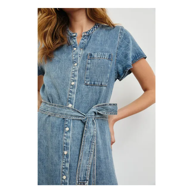 Kleid Kahlo | Mid Blue