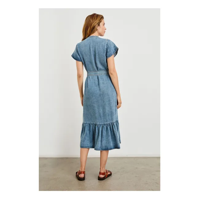 Vestido Kahlo | Mid Blue