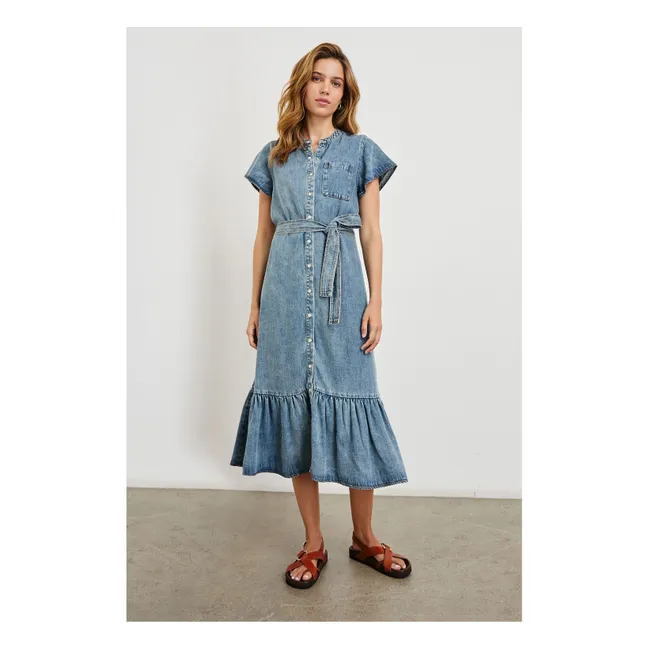 Vestido Kahlo | Mid Blue