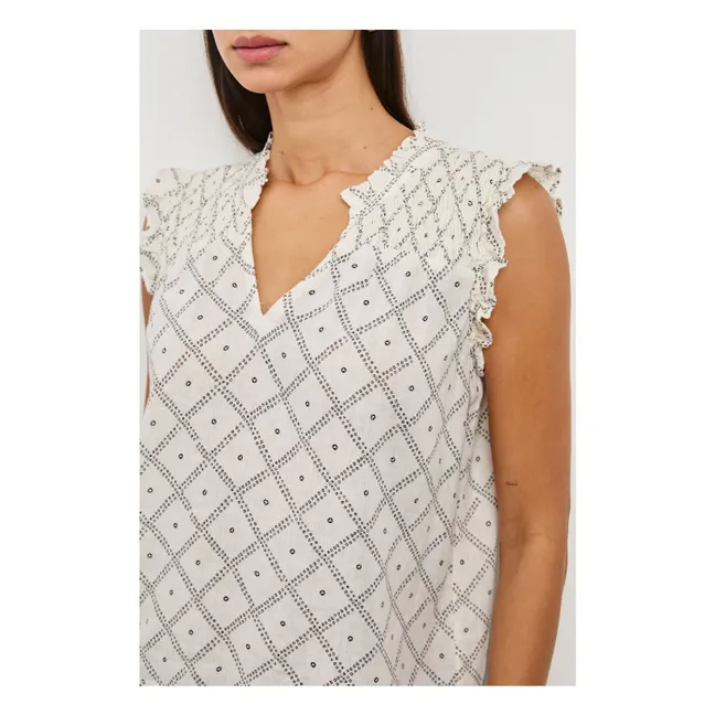 Blusa Arlene Zanzibar | Marfil