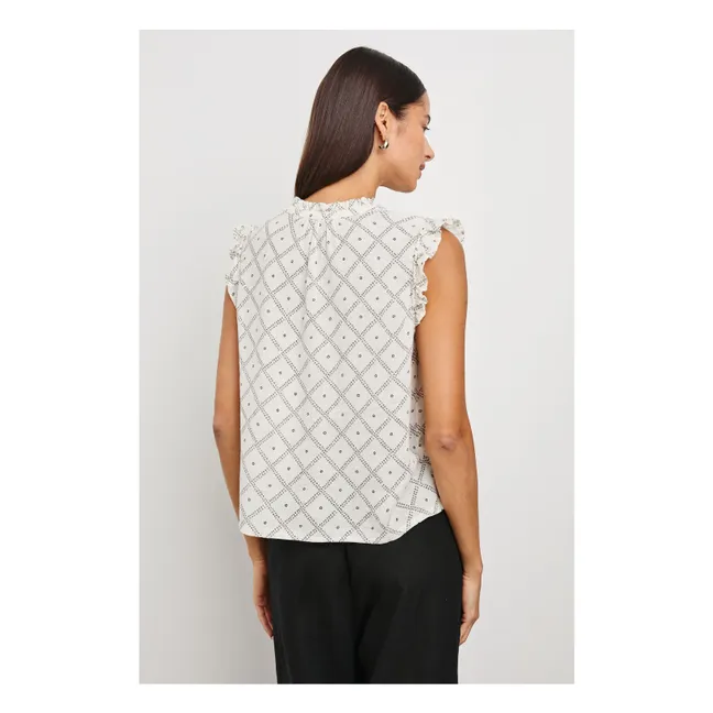 Blusa Arlene Zanzibar | Marfil