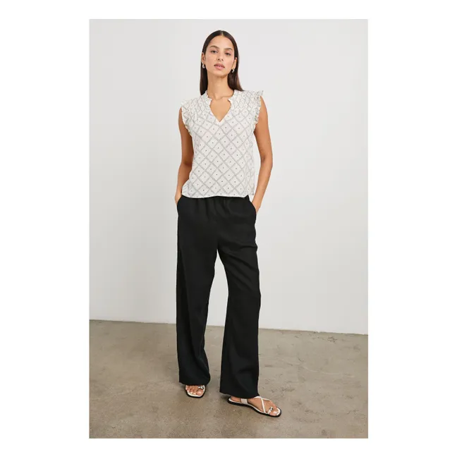 Blusa Arlene Zanzibar | Marfil