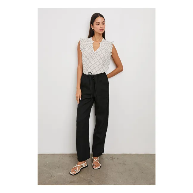 Blusa Arlene Zanzibar | Marfil