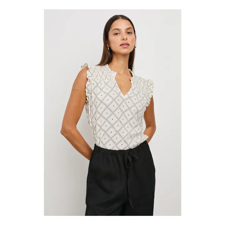 Blouse Arlene Zanzibar | Ivoire- Image produit n°1