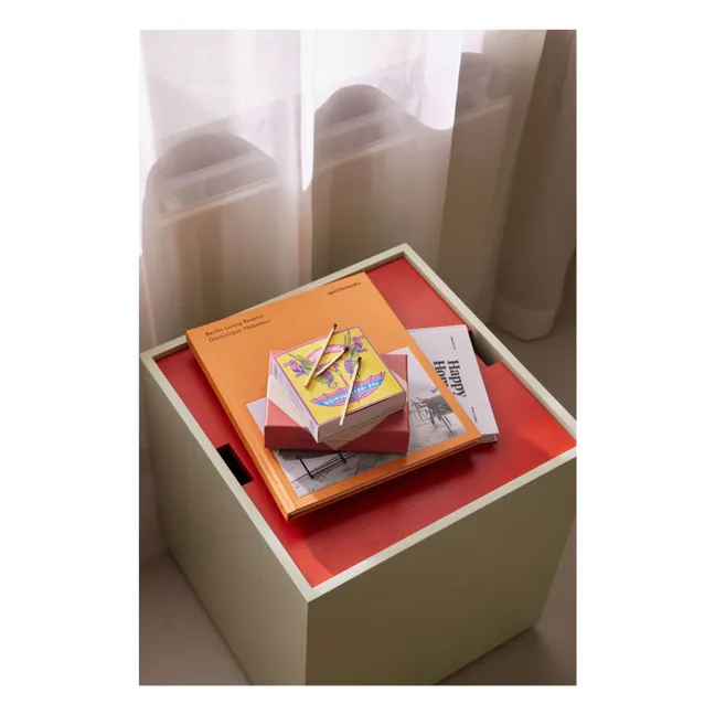 Vault side table | Red