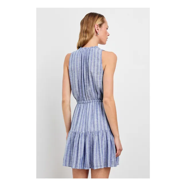 Kleid Albany Lake View Gestreift | Blau
