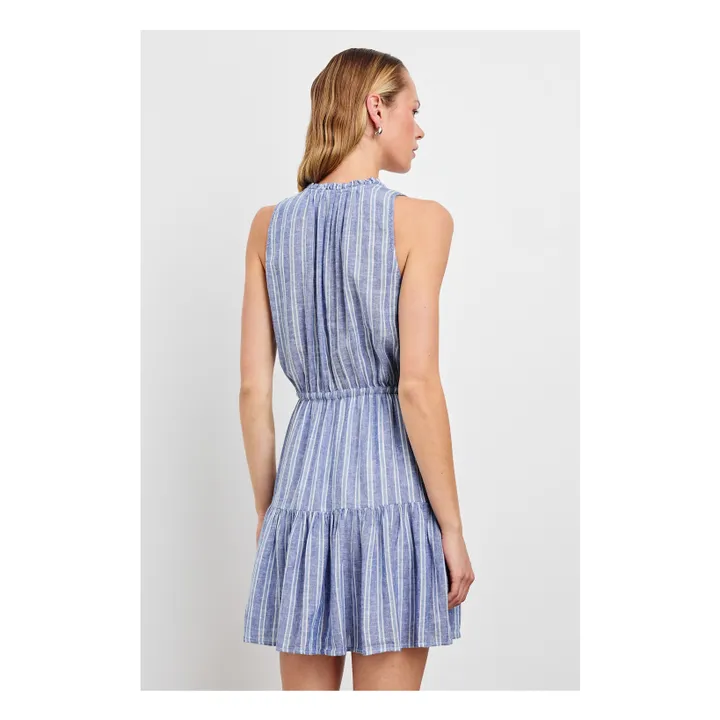 Robe Albany Lake View Rayures | Bleu- Image produit n°4