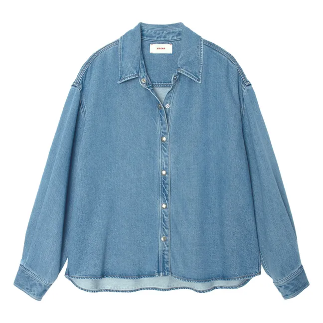 Hemd Gia Denim | Blau