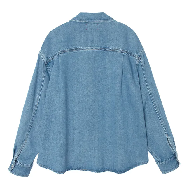 Hemd Gia Denim | Blau