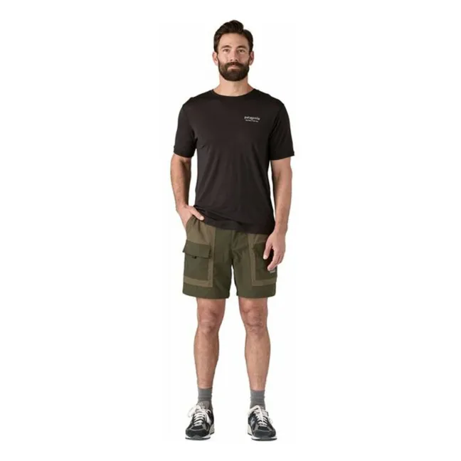 Pantalones cortos para uso diario 6 pulgadas | Verde Kaki