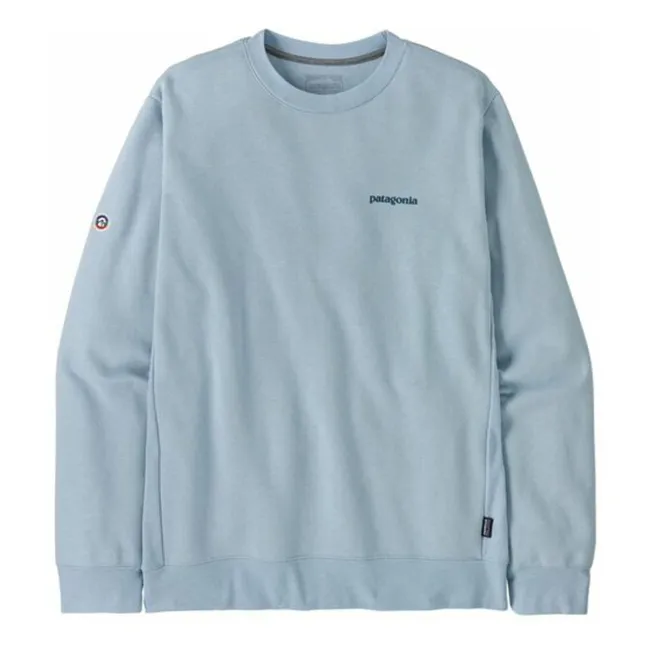 Fitz Roy Icon Uprisal Crew Sweatshirt Recycled fiber | Pale blue