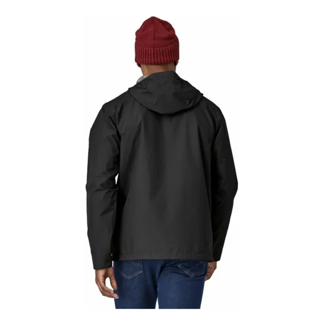 Giacca impermeabile Jackson Glacier Fibre riciclate | Nero