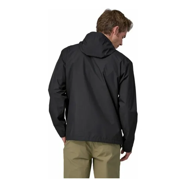 Giacca impermeabile Jackson Glacier Fibre riciclate | Nero
