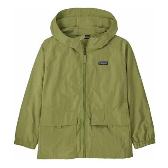 Everyday Recycled Fiber Outdoor Jacket | Khaki