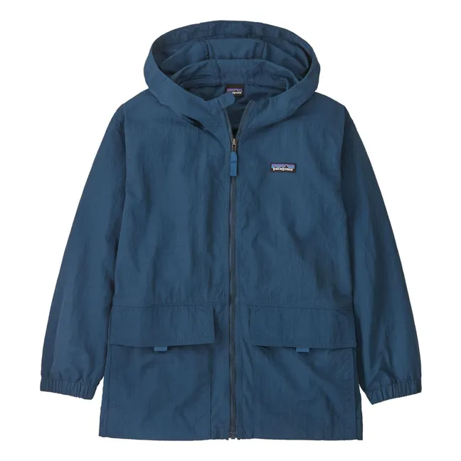 Everyday Recycled Fiber Outdoor Jacket | Midnight blue