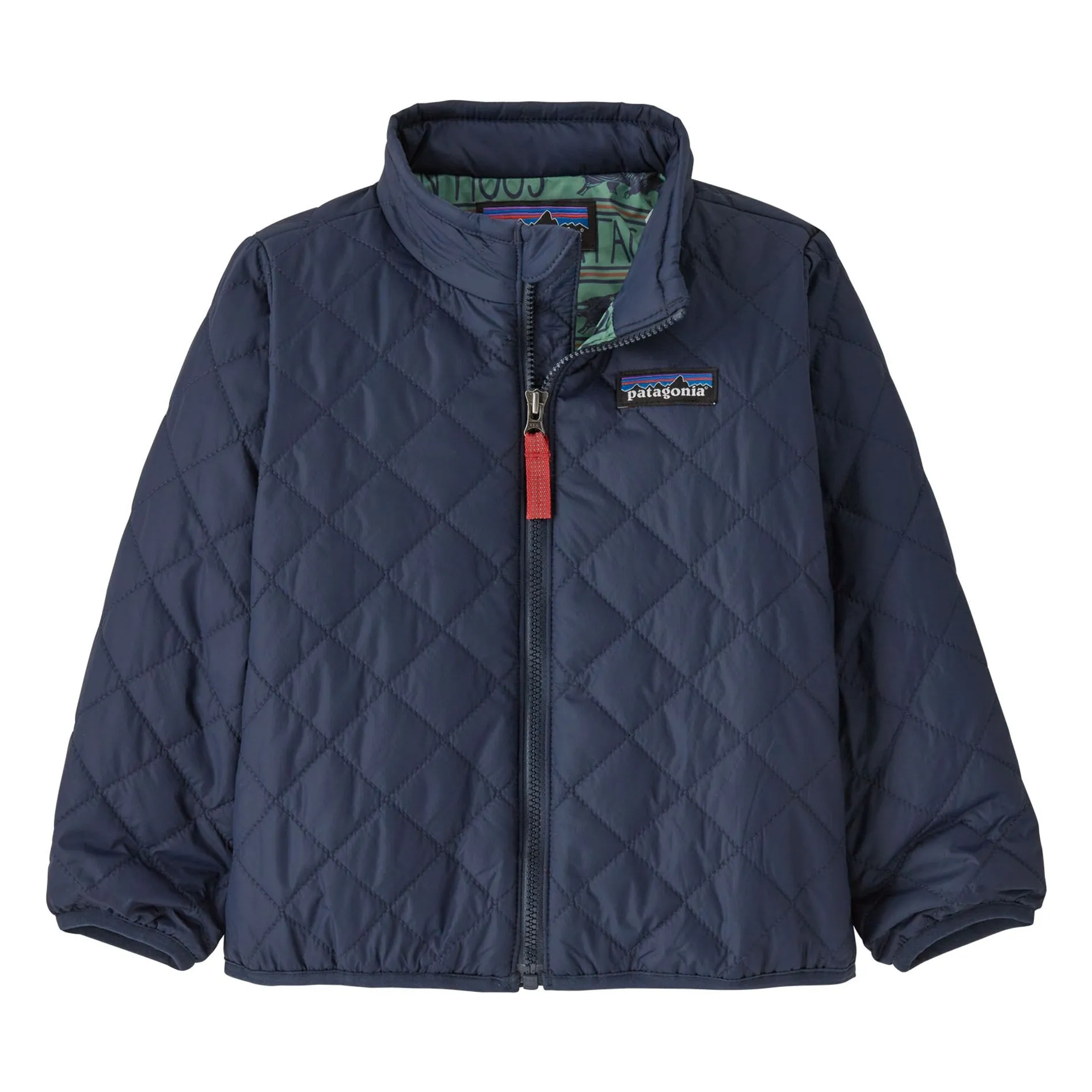 Patagonia Navy Blue Nano Puff Recycled Fiber Down Jacket