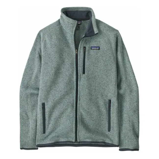 Maglione Better Zip Pile Fibre riciclate | Celadon